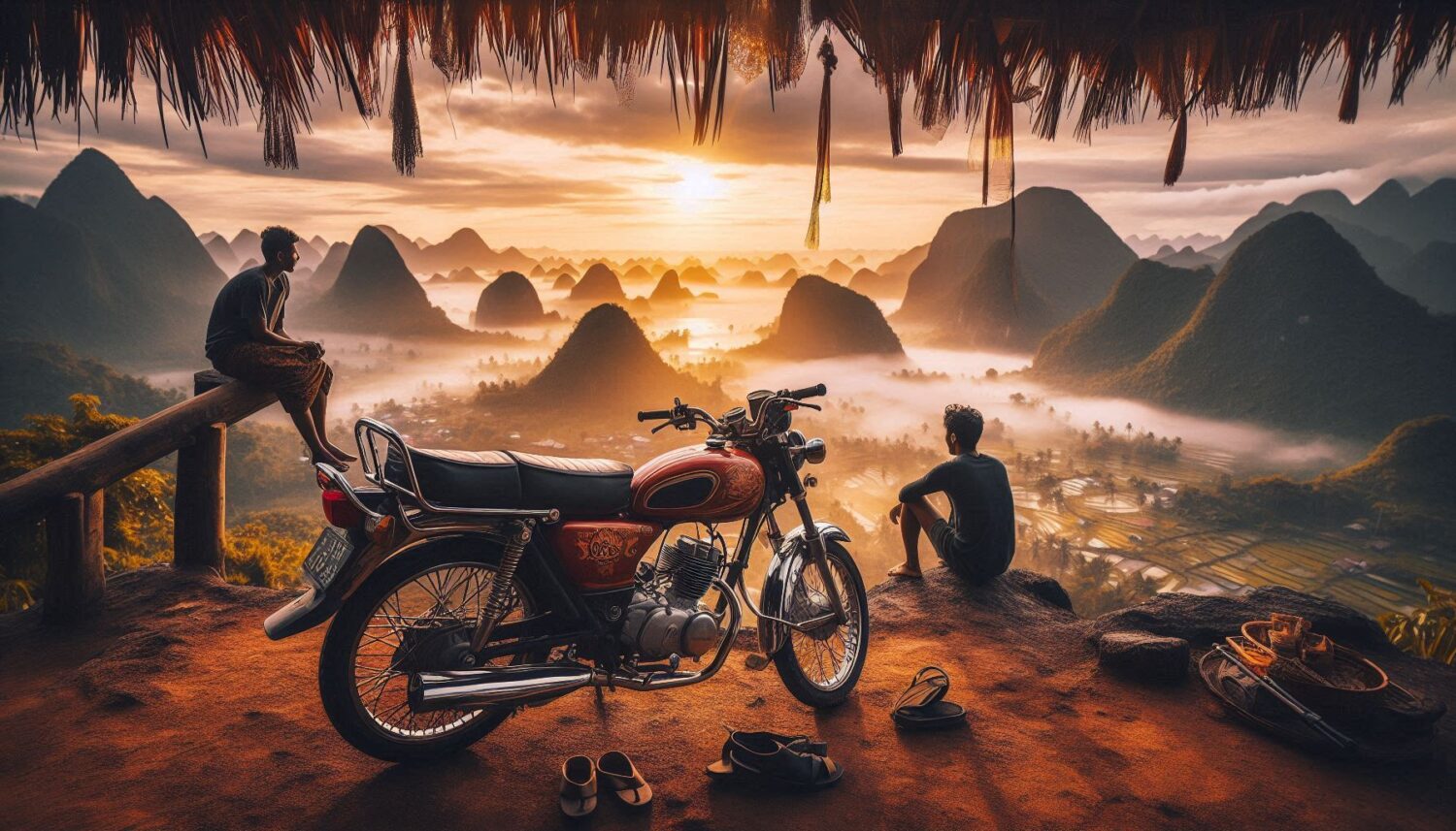 Exploring Local Culture with Kubu Motorbike Rental