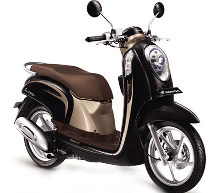 Kubu Honda Scoopy 110 motorbike rental